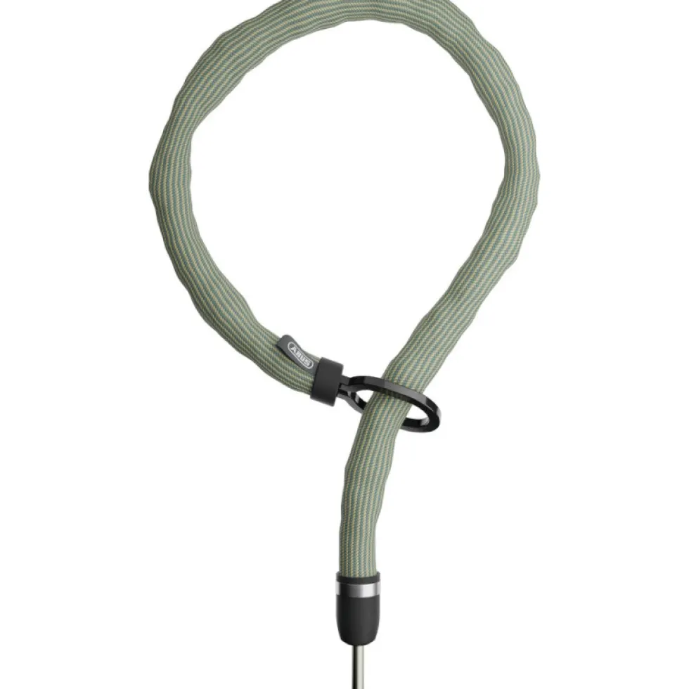 ABUS Adaptor Chain Superior Frameslotketting - 7 mm | 100 cm | 7Ks/100 bike packing green