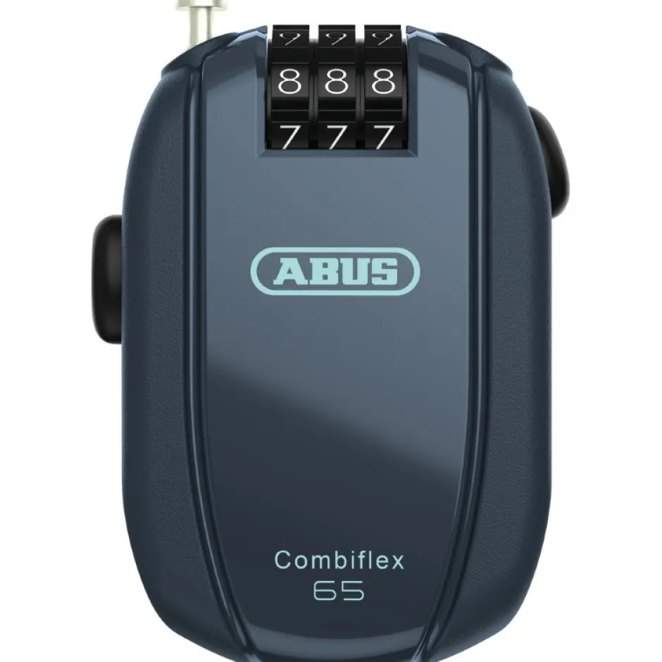 Kabelsloten|Cijfersloten < ABUS Combiflex StopOver - 65cm Kabelslot - midnight blue