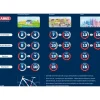ABUS Combiflex TravelGuard - 45cm Kabelslot - geel