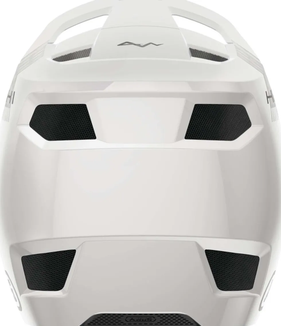 ABUS HiDrop Full Face Helm - shiny white