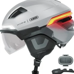 ABUS HYP-E BL.ACE Helm - gleam silver