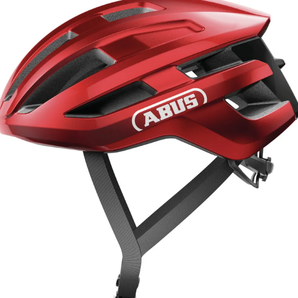 ABUS PowerDome Helm - blaze red