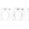 Ringsloten < ABUS Pro Amparo 4750 XL NR Frameslot - zwart