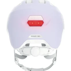 ABUS Smiley 3.0 ACE LED Kinder-Fietshelm - pure lavender