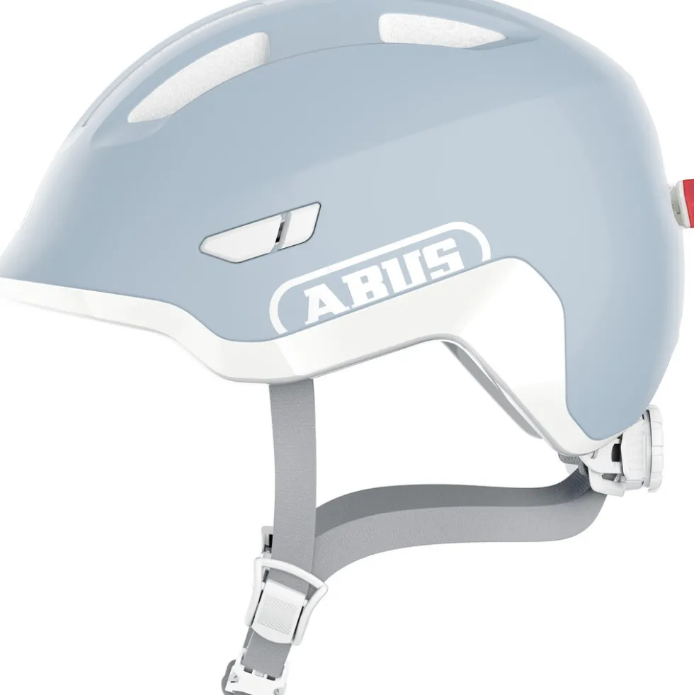 ABUS Smiley 3.0 ACE LED Kinder-Fietshelm - pure aqua
