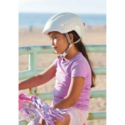 ABUS Smiley 3.0 ACE LED Kinder-Fietshelm - pure aqua