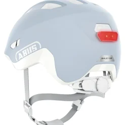 ABUS Smiley 3.0 ACE LED Kinder-Fietshelm - pure aqua