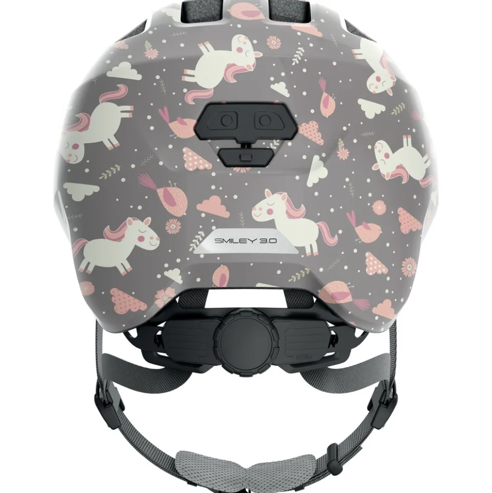 ABUS Smiley 3.0 Helm Kinder - grey horse