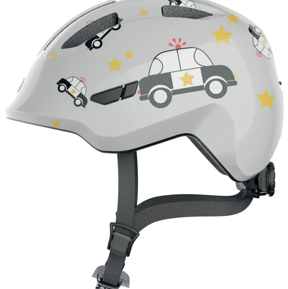 ABUS Smiley 3.0 Helm Kinder - grey police