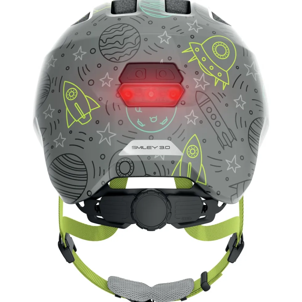 ABUS Smiley 3.0 LED Helm Kinder - grey space