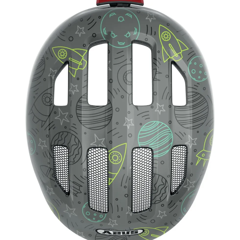ABUS Smiley 3.0 LED Helm Kinder - grey space