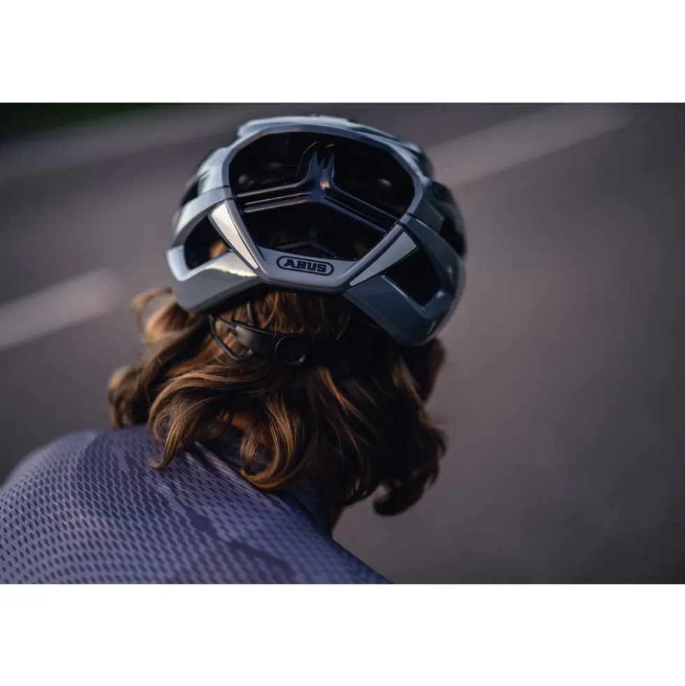 ABUS StormChaser Helmet - zigzag grey