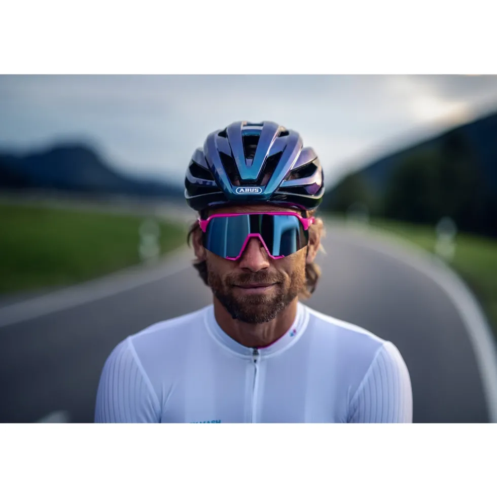 ABUS StormChaser Helmet - zigzag grey