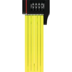 Vouwsloten|Cijfersloten < ABUS uGrip BORDO 5700C - 80cm Vouwbare Slot + SH Houder - lime