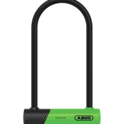 ABUS Ultra 410K/170HB230 U-Slot 230x106 mm + Houder SH34 - groen