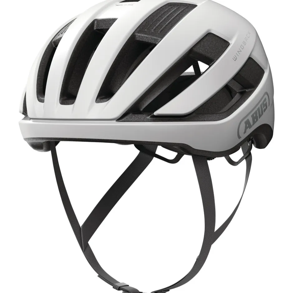 Racefietshelmen < ABUS Wingback He - poar white