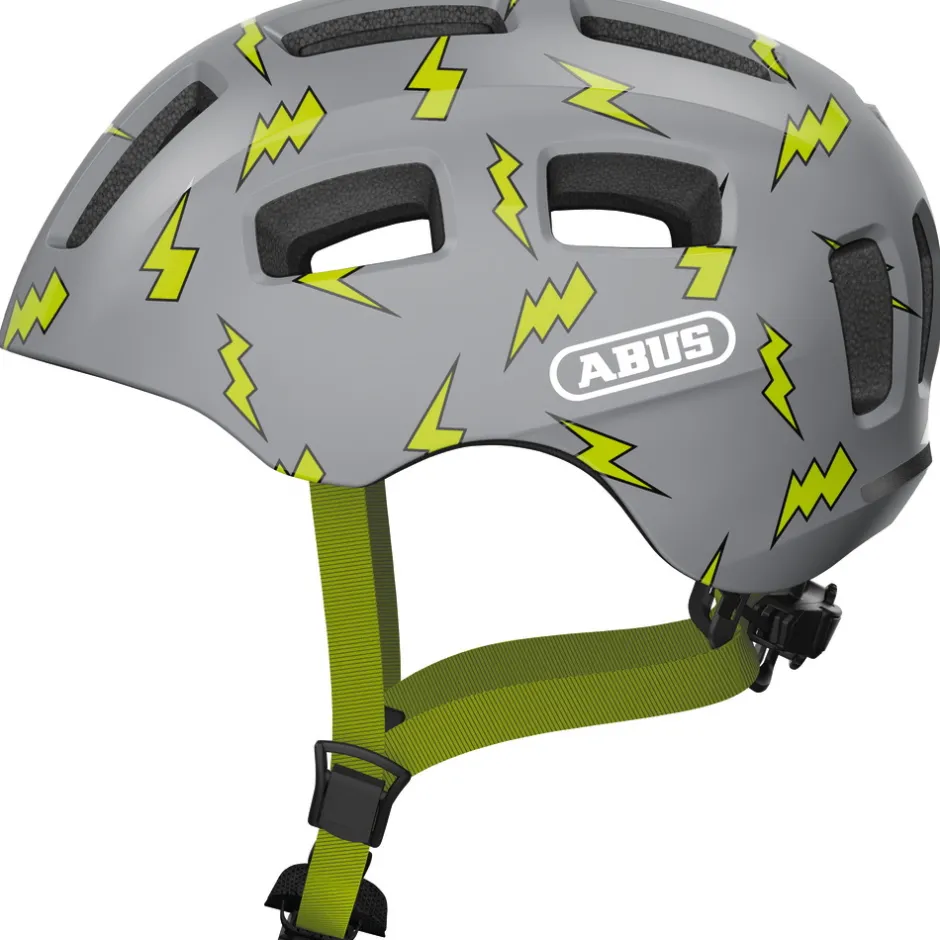 Helmen Kinderen < ABUS Youn-I 2.0 Hel - grey flah