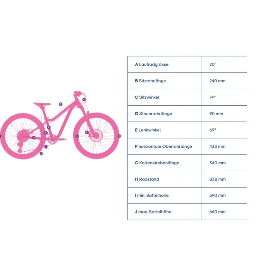 Kindermountainbikes < Academy Trail 4 R - 20" Kinder MTB - 2026 - barnsteen