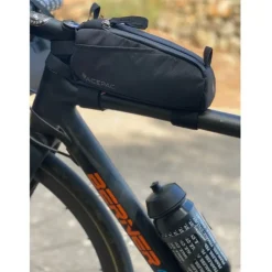 Frametassen|Top Tube Bag < Acepac Fuel M MKIII Bovenbuis Tas - 0.8L - zwart