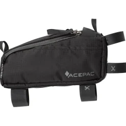 Frametassen|Top Tube Bag < Acepac Fuel M MKIII Bovenbuis Tas - 0.8L - zwart