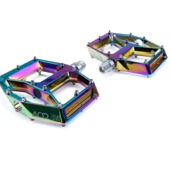 ACID A3-ZP R MTB Flat Pedals - oil slick