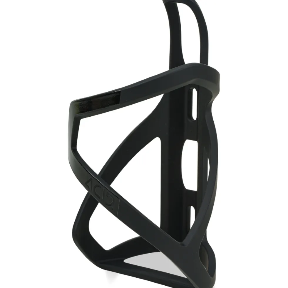 ACID Bottle Cage HPP Left-Hand Sidecage - matt black´n´glossy black