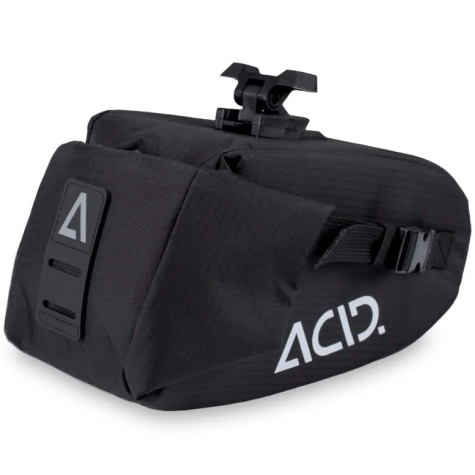 ACID CLICK 1.2 Saddle Bag | CLICK x SILink Natural Fit - black