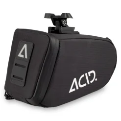 Zadeltassen < ACID CLICK 1 Saddle Bag | CLICK x SILink Natural Fit - black