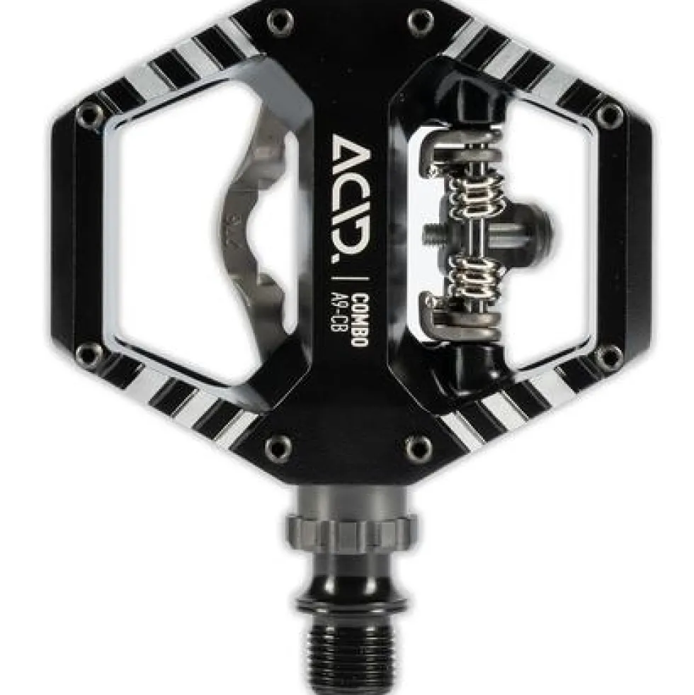 ACID COMBO A9-CB Combi-Pedalen - zwart