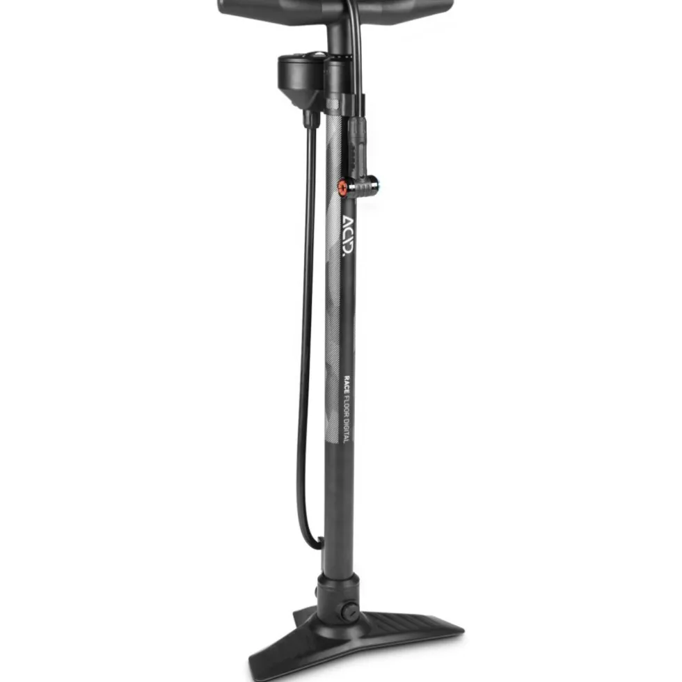 ACID Floor Pump RACE FLOOR digital - black