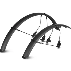 ACID GRAVEL Spatborden Set - 28 Inch - zwart