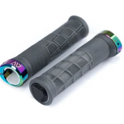 Handvatten < ACID Grips DISRUPT - translucent black´n´oil slick