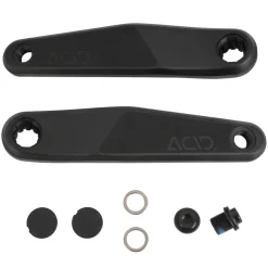 ACID HYBRID E-MTB Crankarms for Bosch Gen 4 - ISIS - black