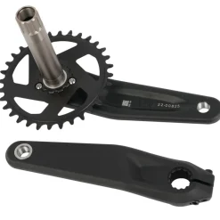 ACID MTB PRO Crankset | 32T - SRAM 3-Bolt - Shimano 12-Speed - black