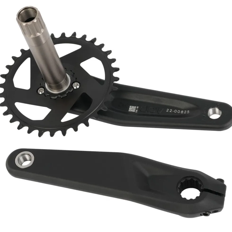 ACID MTB PRO Crankset | 32T - SRAM 3-Bolt - Shimano 12-Speed - black