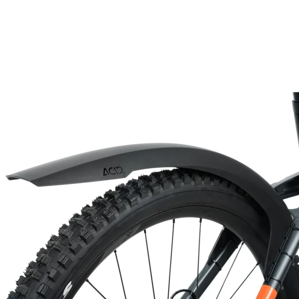 ACID MUD BLOCKER Rear Mudguard - short - black