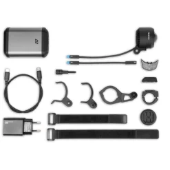 Verlichting|Verlichting Op Batterijen < ACID Pro-E 200 HB PowerBank Fietslamp Vooraan - black´n´space grey