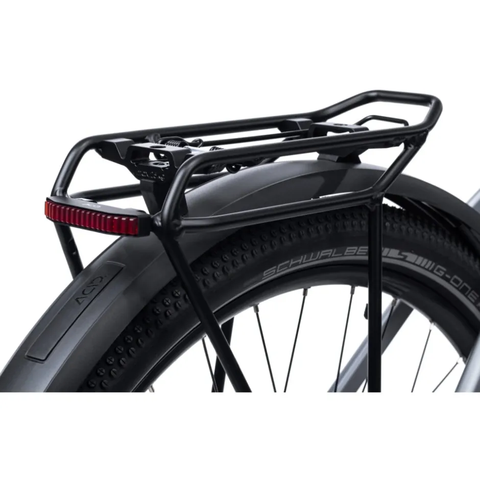 Verlichting|Achterlichten Voor Elektrische Fiets < ACID PRO-E HPA BES3 E-Bike Fietslamp Achteraan - Zwart