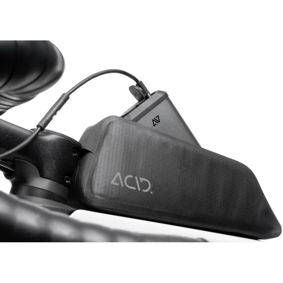 ACID Pro-E 150 PowerBank Fietslamp Vooraan - black´n´space grey