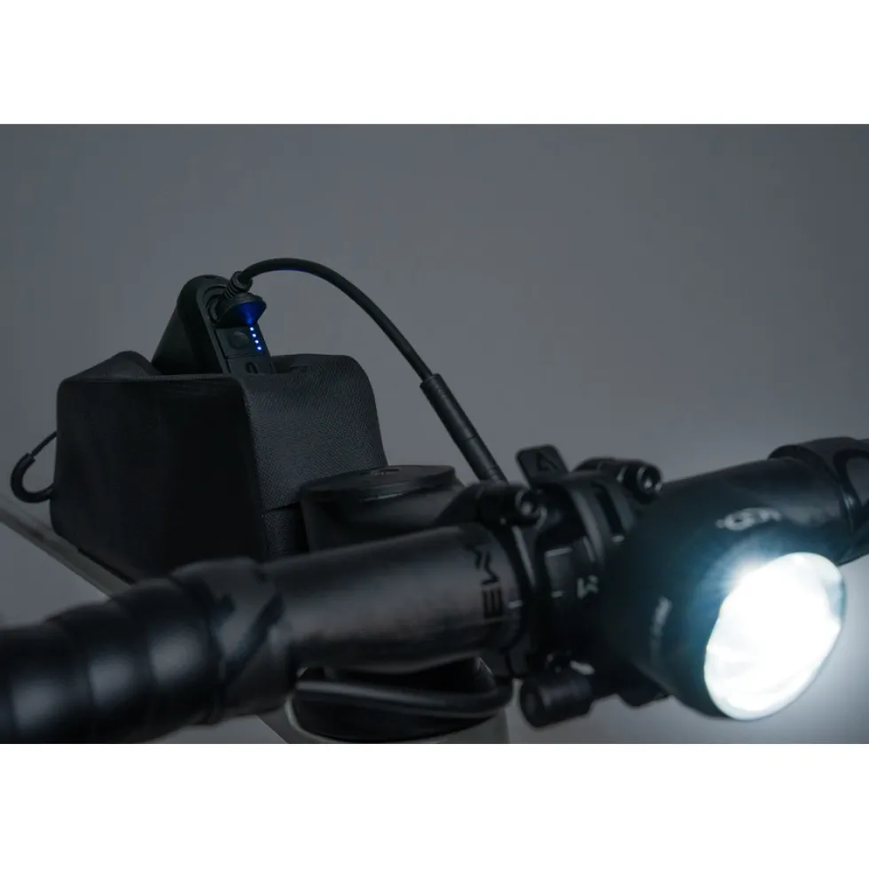 ACID Pro-E 150 PowerBank Fietslamp Vooraan - black´n´space grey