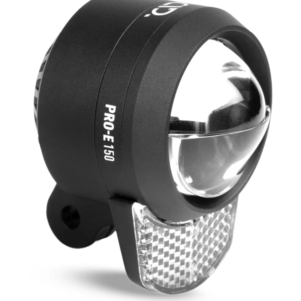 ACID Pro-E 150 X-Connect E-Bike Fietslamp Vooraan - zwart