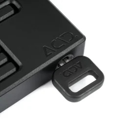 Vouwsloten < ACID RIGID PURE Folding Lock - 120 cm - black