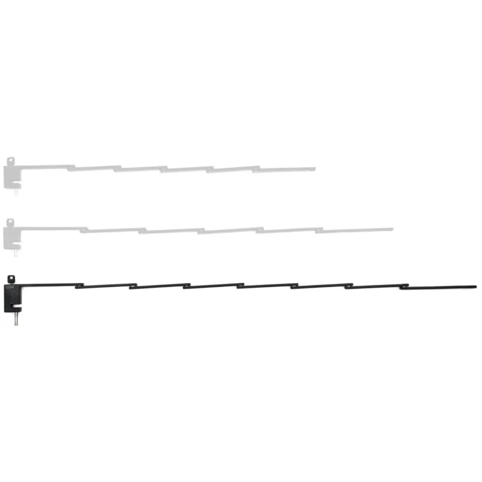 Vouwsloten < ACID RIGID PURE Folding Lock - 120 cm - black