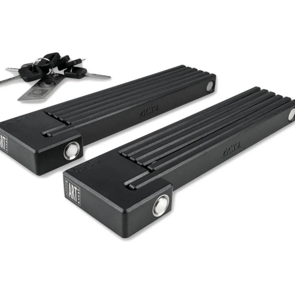 ACID Rigid Pure K100 Twin Pack Vouwbare Slot - zwart