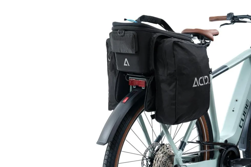 ACID TRUNK CITY 8+16 RILink Panniers - black