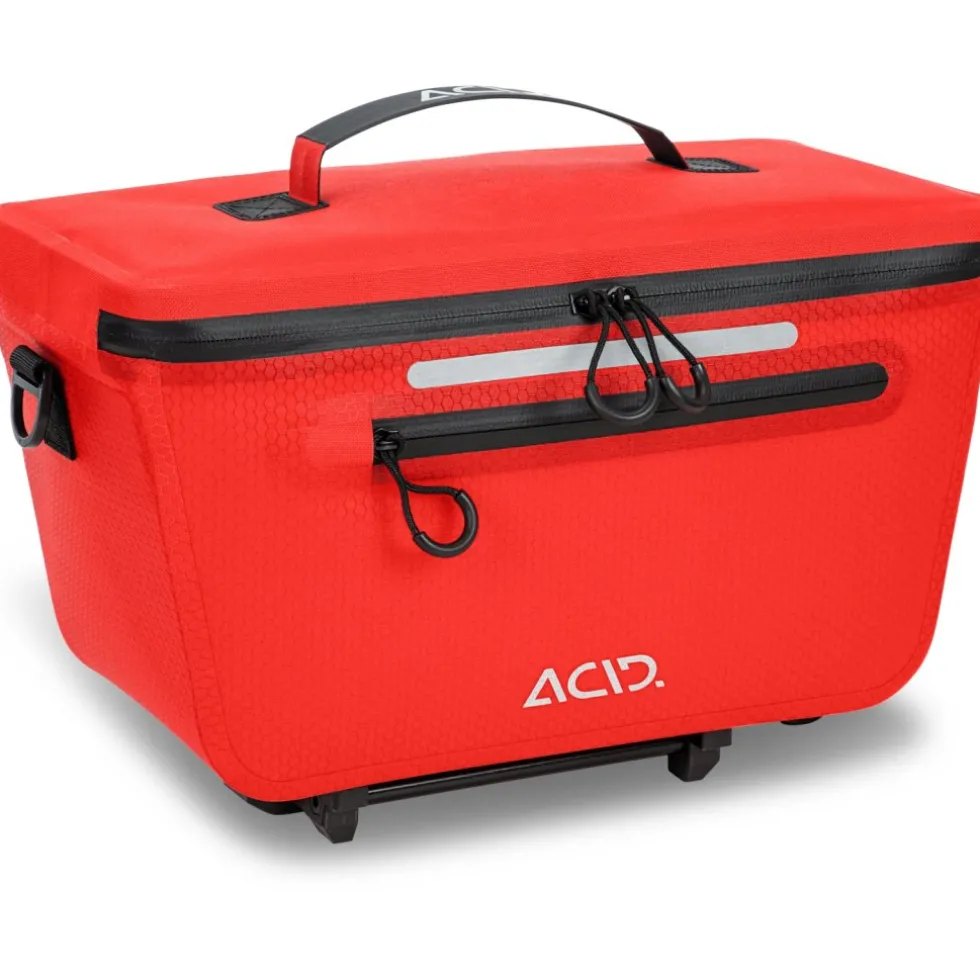 ACID TRUNK PRO 10 RILink Pannier - flame´n´black