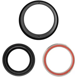 ACROS Angle Headset - 1 1/8 + 1.5 Inches | ICR - 0.6° | ZS56/28.6 | ZS66/40 - black