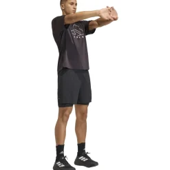 adidas Adi365 Essential 2in1 Hardloopshorts Heren - black KA4331