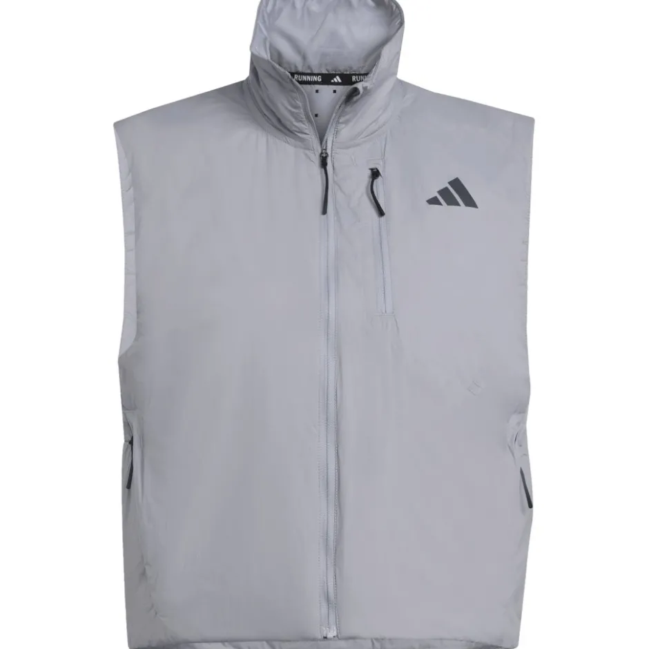 Jassen & Vesten < adidas Adi365 Running CLIMAWARM Hardloopvest Dames - halo silver JP3848
