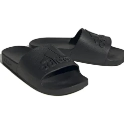 Zwemschoenen|Zwemschoenen < adidas Adilette Aqua Badeslippers - core black/core black/core black IF7371